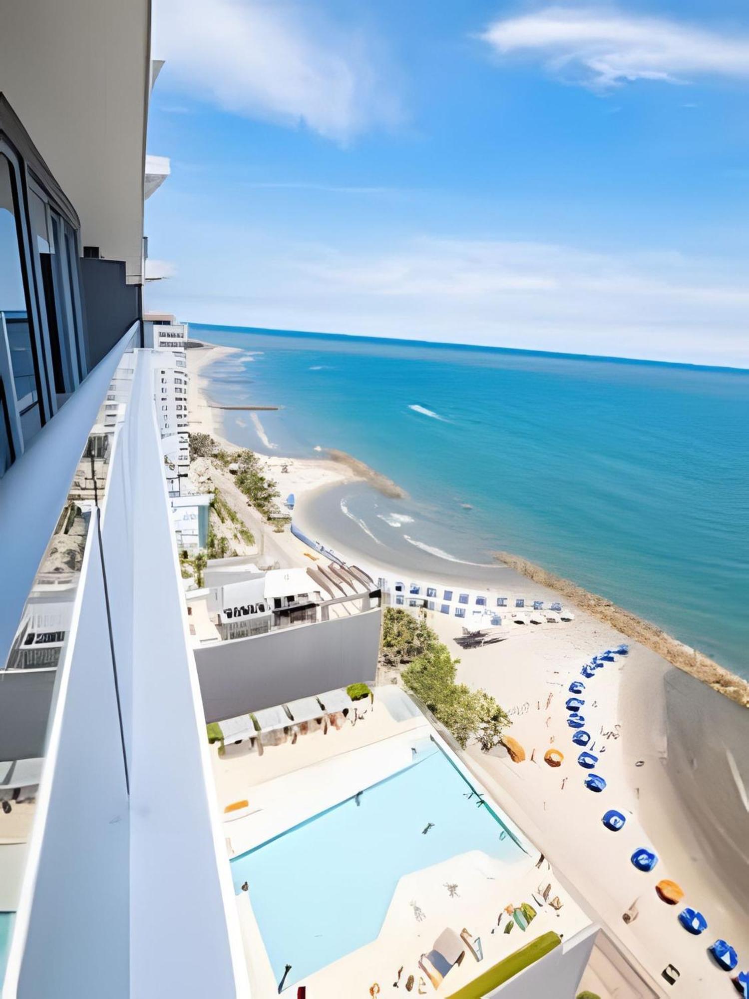 Espectacular Vista Desde Piso 17 -morros 1701 Cartagena