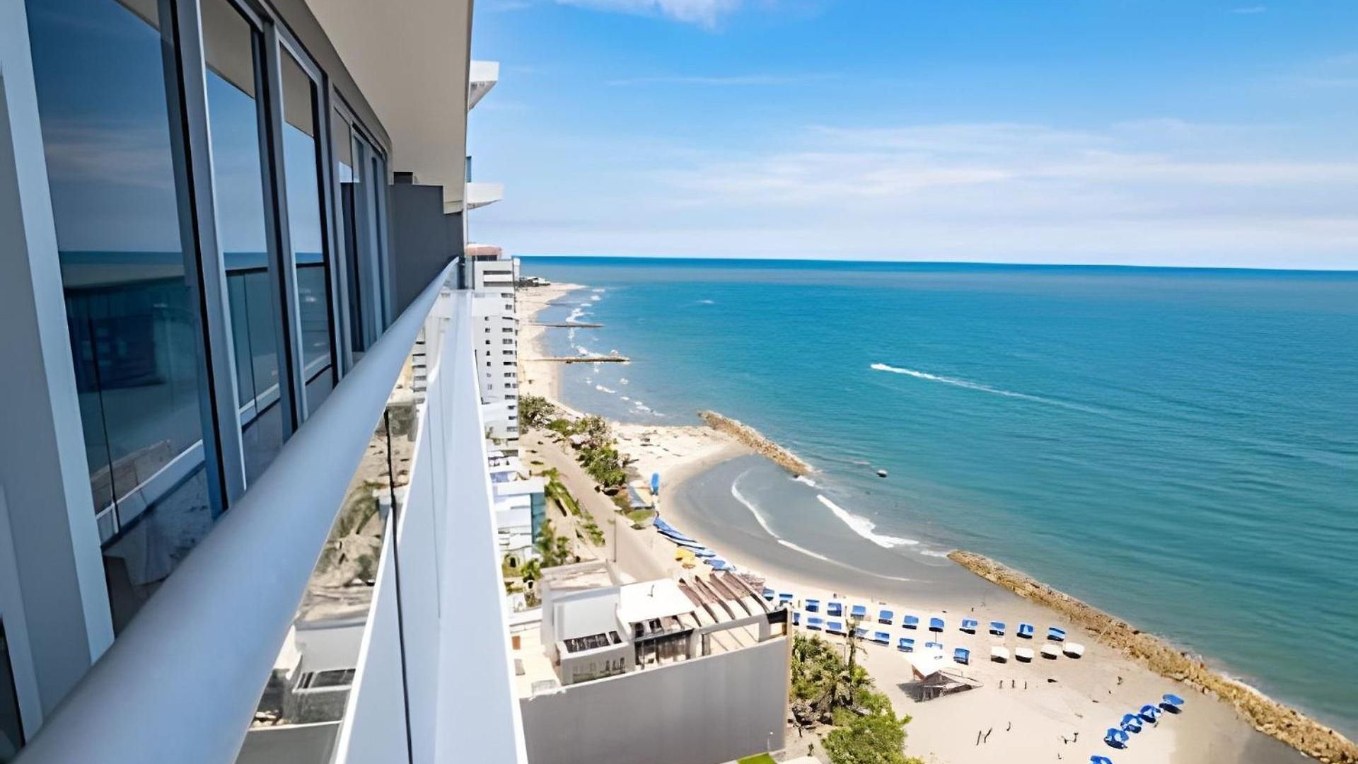 Espectacular Vista Desde Piso 17 -morros 1701 Cartagena
