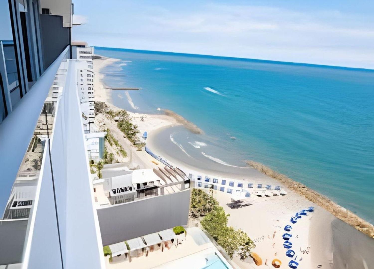 Espectacular Vista Desde Piso 17 -morros 1701 Cartagena