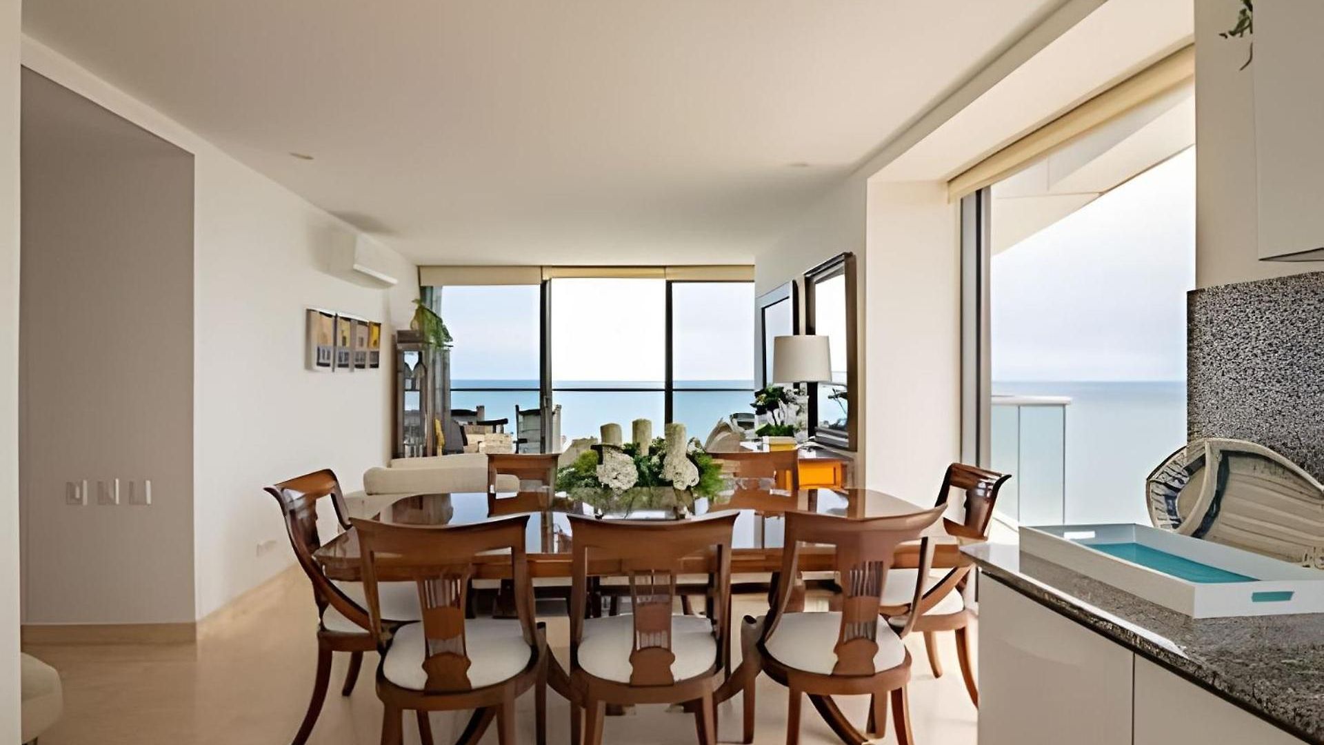 Apartamento Espectacular Vista Desde Piso 17 -morros 1701 Cartagena