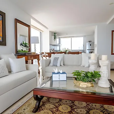 Apartamento Espectacular Vista Desde Piso 17 -morros 1701 Cartagena